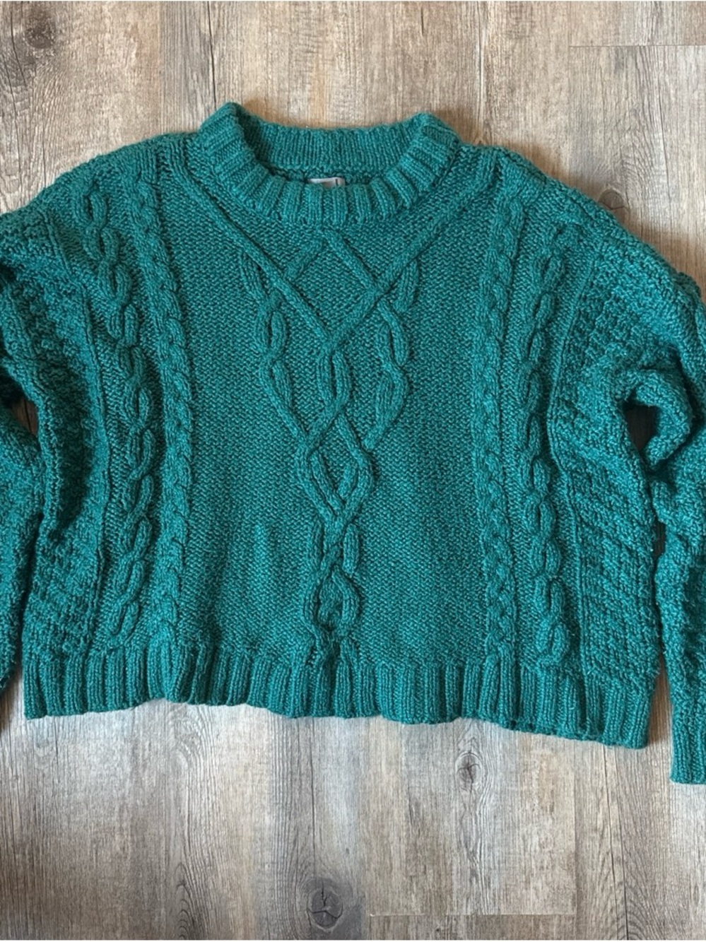 Chunky Cable Knit Sweater